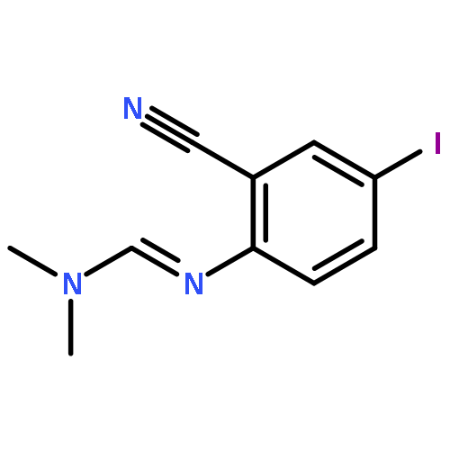 N'-(2-cyano-4-iodo-phenyl)-N,N-dimethyl-formamidine