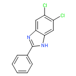 1H-Benzimidazole, 5,6-dichloro-2-phenyl-