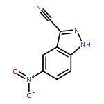 5-nitro-1H-indazole-3-carbonitrile