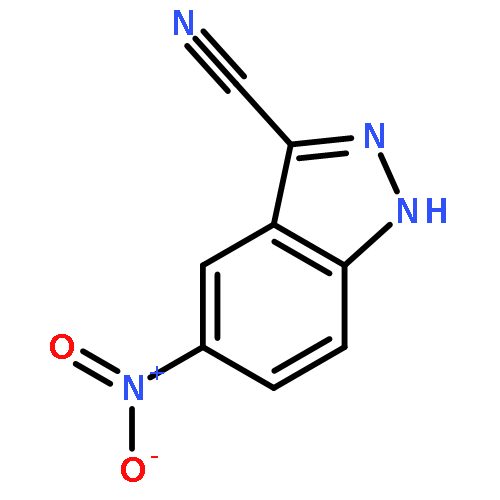 5-nitro-1H-indazole-3-carbonitrile