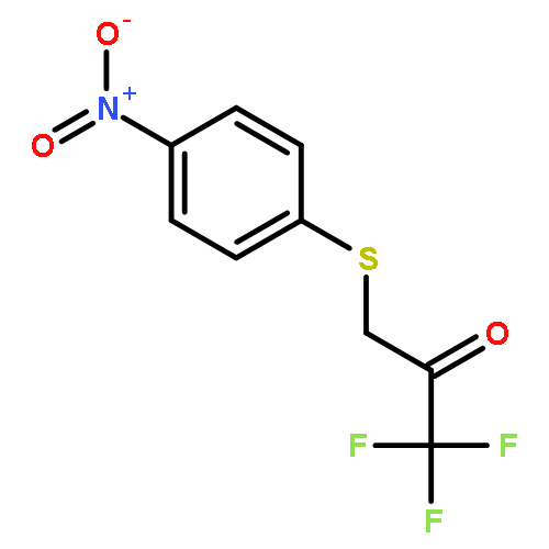 2-Propanone, 1,1,1-trifluoro-3-[(4-nitrophenyl)thio]-