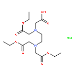 Glycine,N-[2-[bis(2-ethoxy-2-oxoethyl)amino]ethyl]-N-(carboxymethyl)-, 1-ethyl ester(9CI)