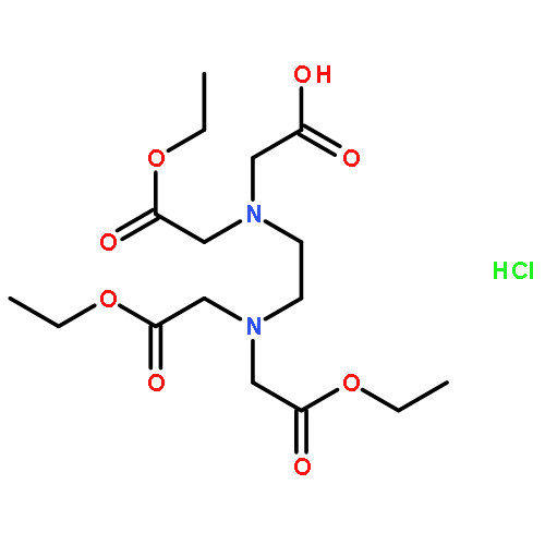 Glycine,N-[2-[bis(2-ethoxy-2-oxoethyl)amino]ethyl]-N-(carboxymethyl)-, 1-ethyl ester(9CI)