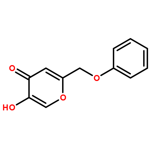 4H-PYRAN-4-ONE, 5-HYDROXY-2-(PHENOXYMETHYL)-