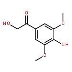 Ethanone,2-hydroxy-1-(4-hydroxy-3,5-dimethoxyphenyl)-