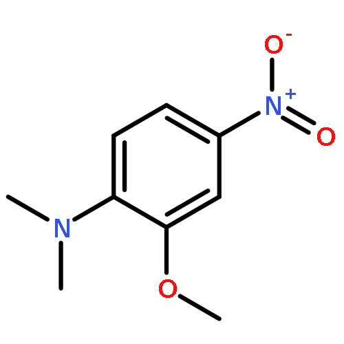 BENZENAMINE, 2-METHOXY-N,N-DIMETHYL-4-NITRO-