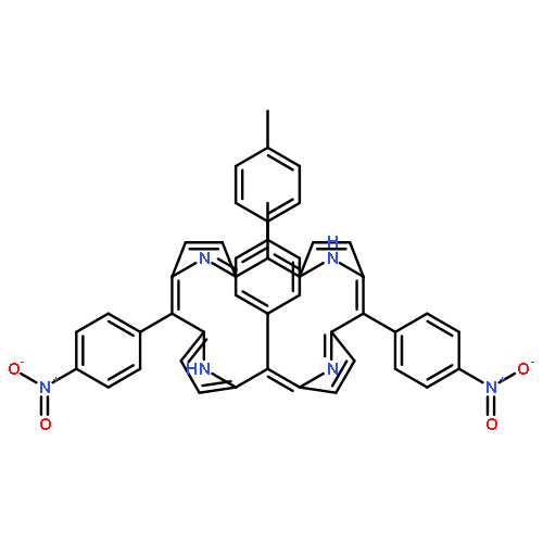 21H,23H-Porphine, 5,15-bis(4-methylphenyl)-10,20-bis(4-nitrophenyl)-