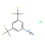 BENZENEDIAZONIUM, 3,5-BIS(TRIFLUOROMETHYL)-, CHLORIDE