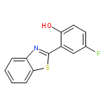 PHENOL, 2-(2-BENZOTHIAZOLYL)-4-FLUORO-