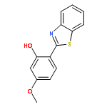 Phenol,2-(2-benzothiazolyl)-5-methoxy-