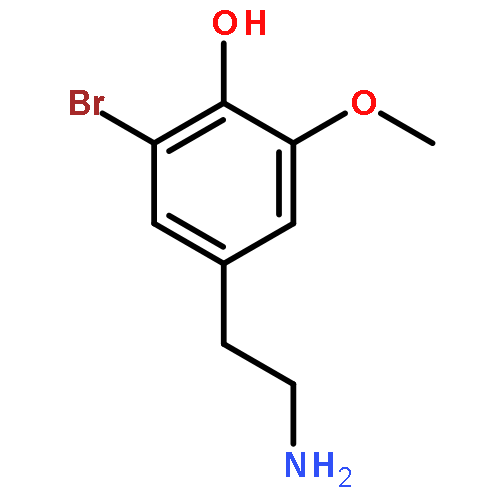 Phenol, 4-(2-aminoethyl)-2-bromo-6-methoxy-