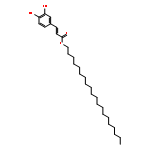 icosyl (E)-3-(3,4-dihydroxyphenyl)prop-2-enoate