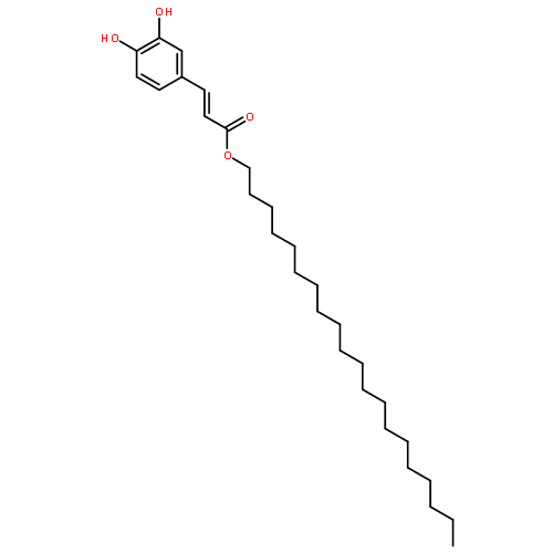 icosyl (E)-3-(3,4-dihydroxyphenyl)prop-2-enoate