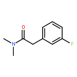 Benzeneacetamide, 3-fluoro-N,N-dimethyl-