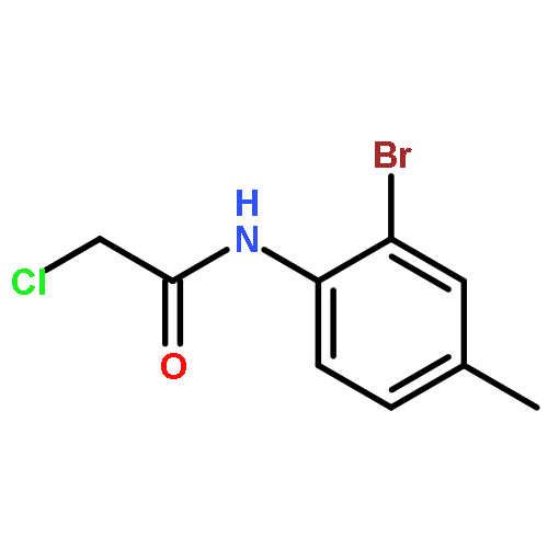 Acetamide,N-(2-bromo-4-methylphenyl)-2-chloro-