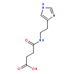 Butanoic acid, 4-[[2-(1H-imidazol-4-yl)ethyl]amino]-4-oxo-