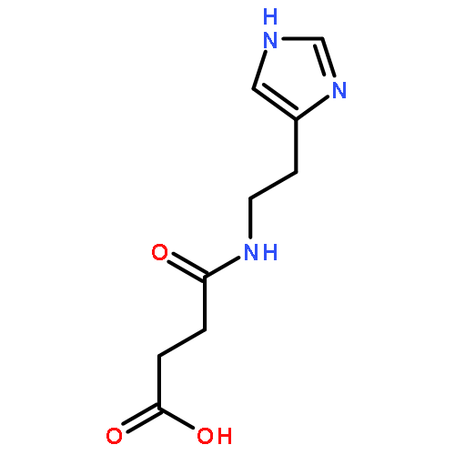 Butanoic acid, 4-[[2-(1H-imidazol-4-yl)ethyl]amino]-4-oxo-