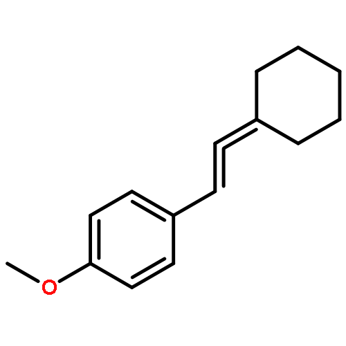 BENZENE, 1-(CYCLOHEXYLIDENEETHENYL)-4-METHOXY-