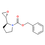 1-Pyrrolidinecarboxylic acid, 2-(2R)-oxiranyl-, phenylmethyl ester, (2S)-