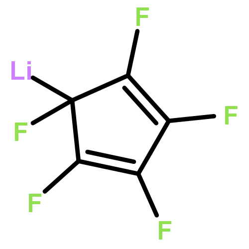 LITHIUM, (1,2,3,4,5-PENTAFLUORO-2,4-CYCLOPENTADIEN-1-YL)-