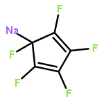 Sodium, (1,2,3,4,5-pentafluoro-2,4-cyclopentadien-1-yl)-