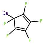 CESIUM, (1,2,3,4,5-PENTAFLUORO-2,4-CYCLOPENTADIEN-1-YL)-