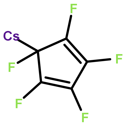 CESIUM, (1,2,3,4,5-PENTAFLUORO-2,4-CYCLOPENTADIEN-1-YL)-