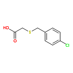 Acetic acid,2-[[(4-chlorophenyl)methyl]thio]-