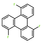 Triphenylene, 1,5,9-trifluoro-