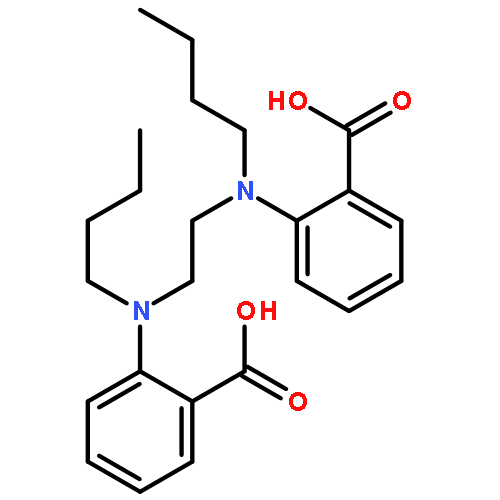 BENZOIC ACID, 2,2'-[1,2-ETHANEDIYLBIS(BUTYLIMINO)]BIS-