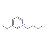 Pyridinium, 1-butyl-3-ethyl-