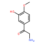 Ethanone, 2-amino-1-(3-hydroxy-4-methoxyphenyl)-