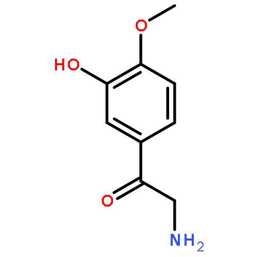 Ethanone, 2-amino-1-(3-hydroxy-4-methoxyphenyl)-