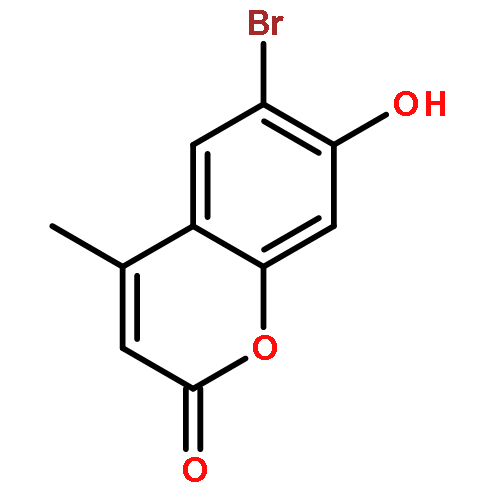 2H-1-Benzopyran-2-one, 6-bromo-7-hydroxy-4-methyl-