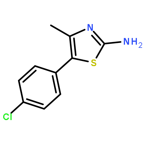 2-Thiazolamine, 5-(4-chlorophenyl)-4-methyl-