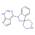 Spiro[3H-indole-3,4'-piperidine],1,2-dihydro-1-(1H-pyrrolo[2,3-d]pyrimidin-4-yl)-