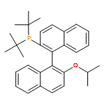 Phosphine,bis(1,1-dimethylethyl)[2'-(1-methylethoxy)[1,1'-binaphthalen]-2-yl]-