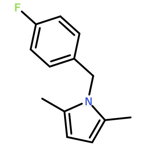 1H-Pyrrole, 1-[(4-fluorophenyl)methyl]-2,5-dimethyl-