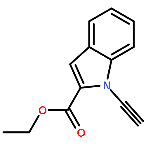 1-ethynyl-1H-Indole-2-carboxylic acid ethyl ester