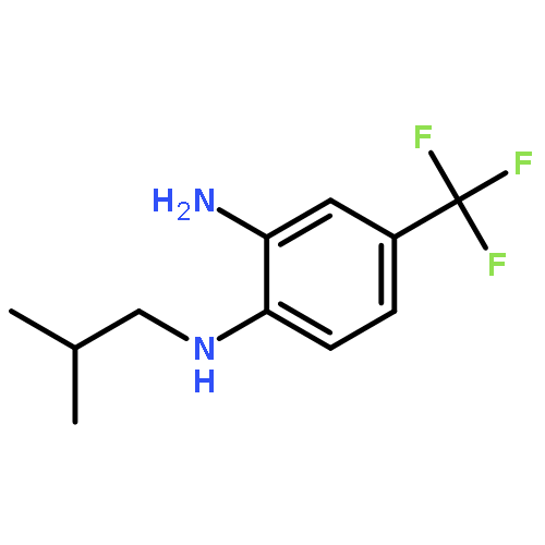 1,2-BENZENEDIAMINE, N1-(2-METHYLPROPYL)-4-(TRIFLUOROMETHYL)-