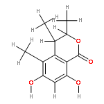 (3R)-6,8-Dihydroxy-3r,4t,5-trimethyl-isochroman-1-on