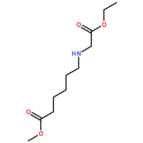 Hexanoic acid, 6-[(2-ethoxy-2-oxoethyl)amino]-, methyl ester