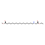 Hexadecanoic acid, 16-[(2-ethoxy-2-oxoethyl)amino]-, methyl ester