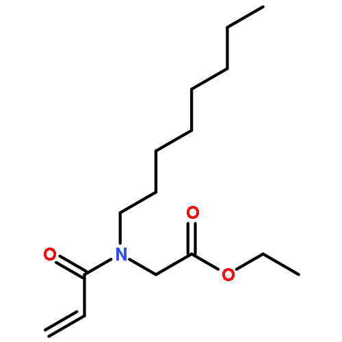 Glycine, N-octyl-N-(1-oxo-2-propenyl)-, ethyl ester