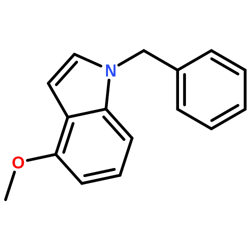 1H-Indole, 4-methoxy-1-(phenylmethyl)-