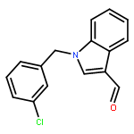 1-(3-Chlorobenzyl)-1H-indole-3-carbaldehyde