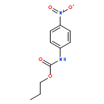 Carbamic acid, (4-nitrophenyl)-, propyl ester