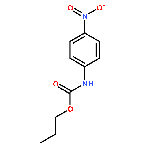 Carbamic acid, (4-nitrophenyl)-, propyl ester