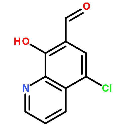 7-Quinolinecarboxaldehyde, 5-chloro-8-hydroxy-