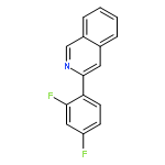 Isoquinoline, 3-(2,4-difluorophenyl)-